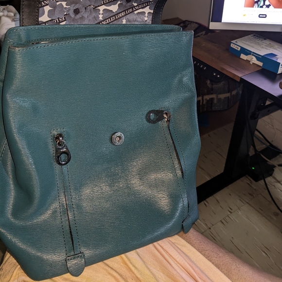 Lodis Bel-Air Odie teal colored backpack - Picture 13 of 15